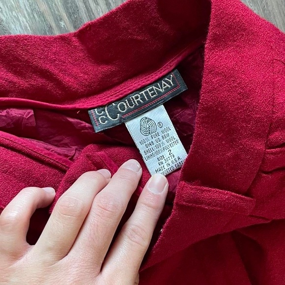 Vintage red trousers - Picture 2 of 4